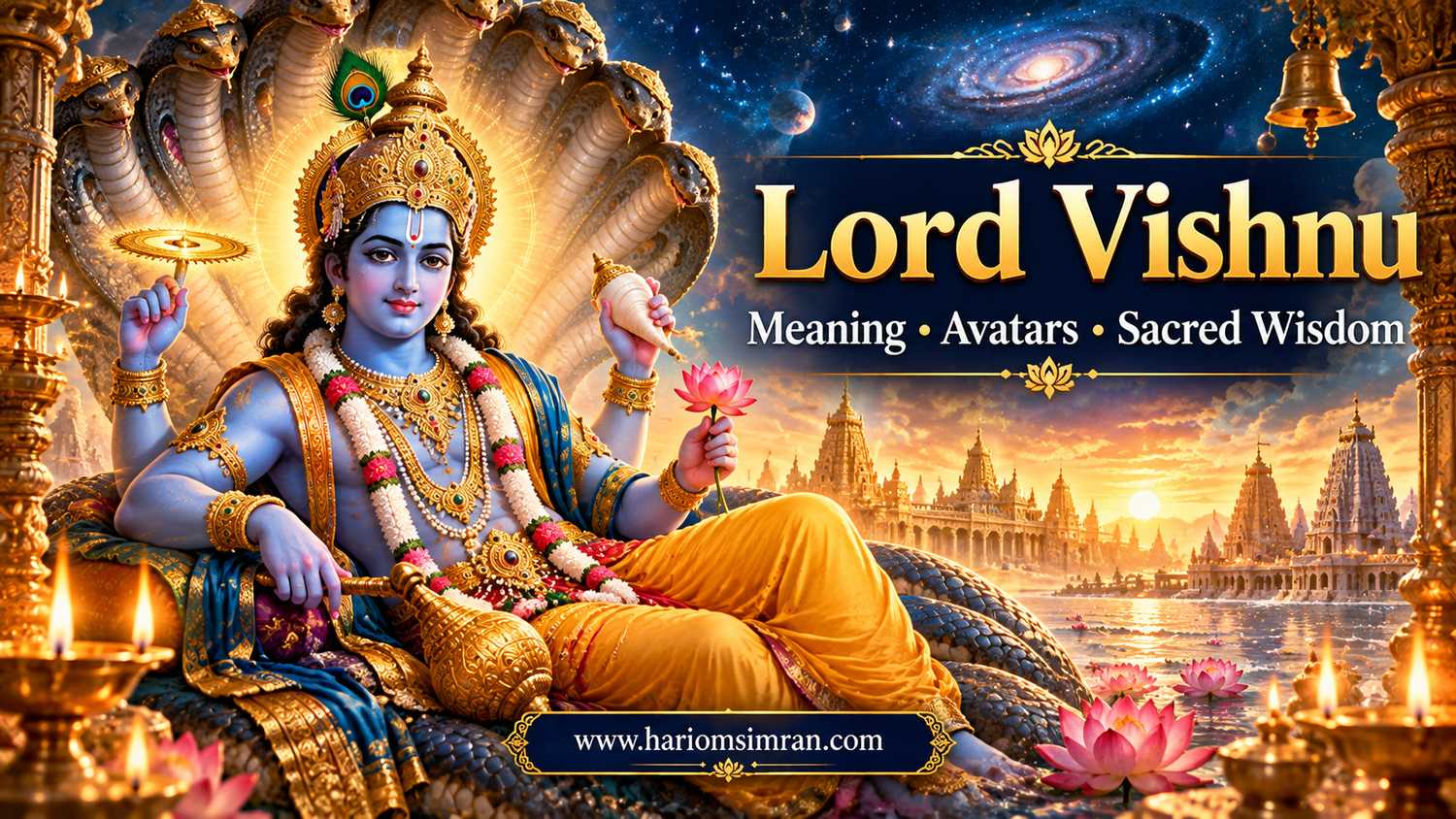 Lord Vishnu: Meaning, Avatars and Sacred Wisdom