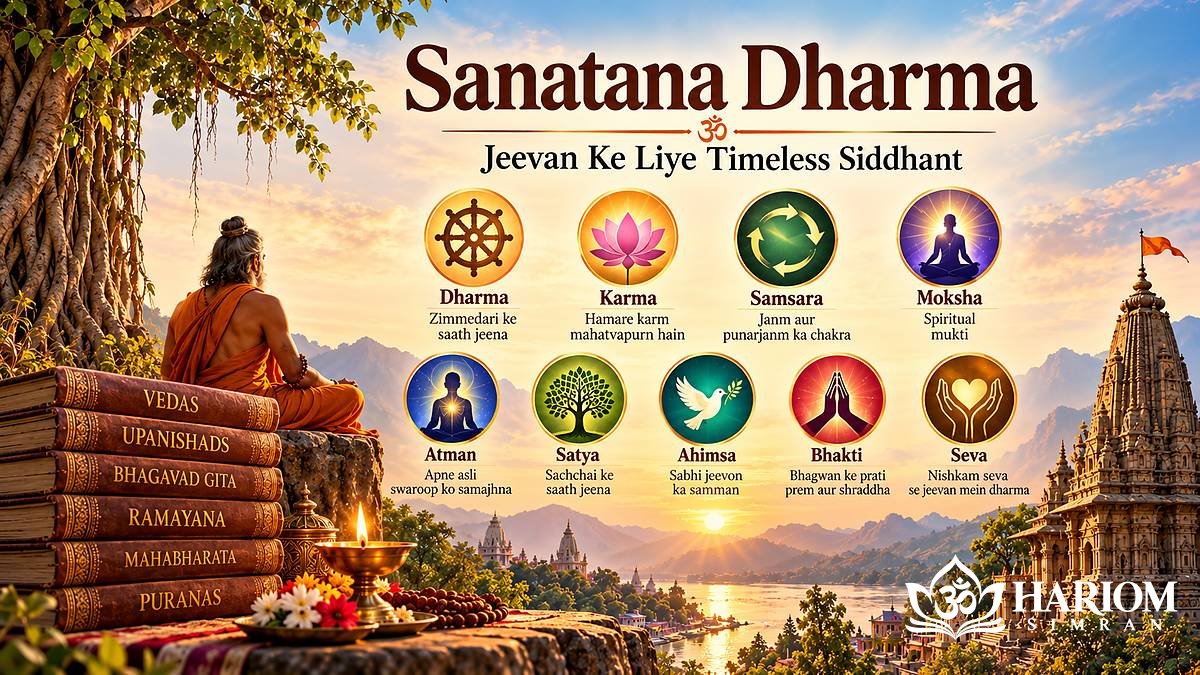 Sanatana Dharma: Arth aur Mukhya Siddhant