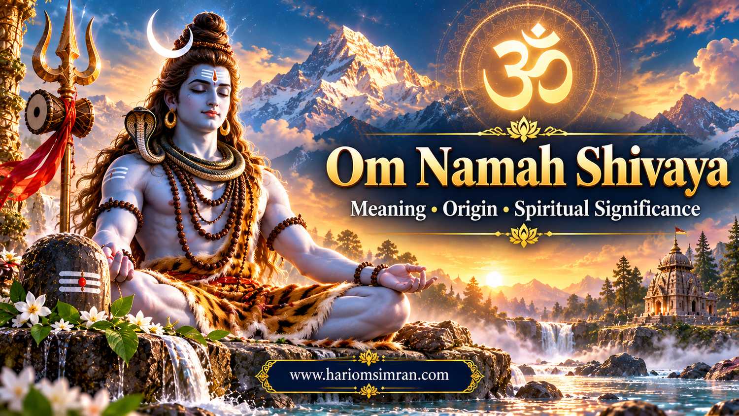 Om Namah Shivaya: Meaning and Spiritual Significance