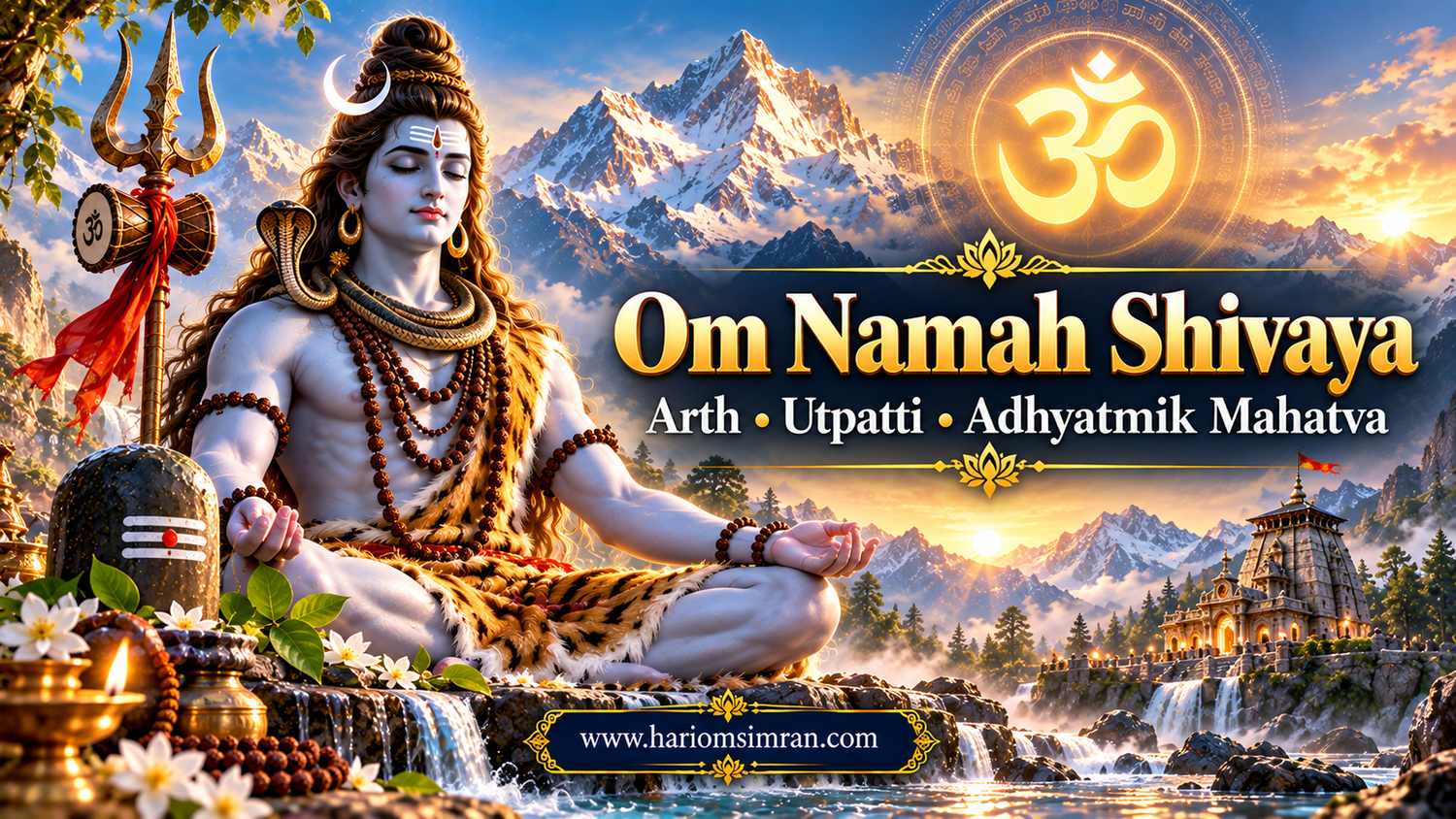 Om Namah Shivaya: Arth aur Adhyatmik Mahatva