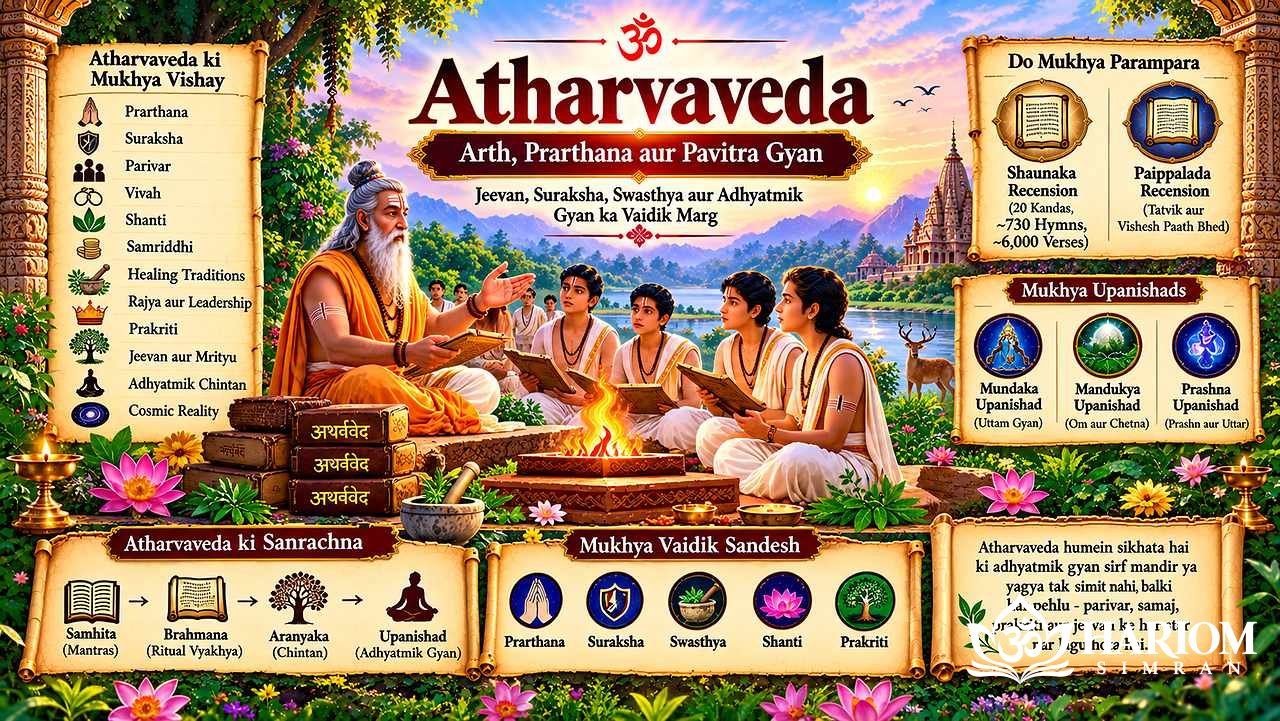 Atharvaveda: Arth, Prarthana Aur Pavitra Gyan