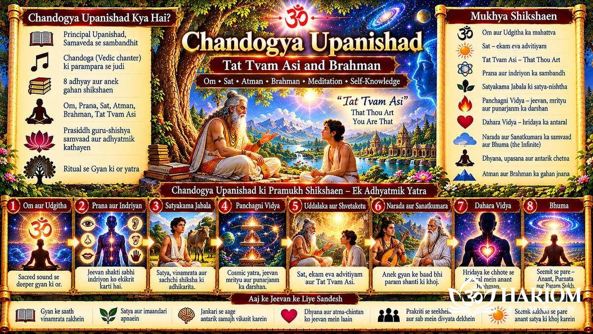 Chandogya Upanishad: Tat Tvam Asi and Brahman