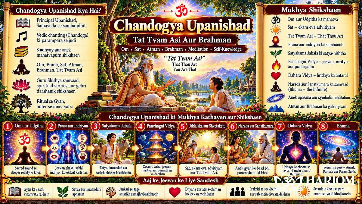 Chandogya Upanishad: Tat Tvam Asi Aur Brahman