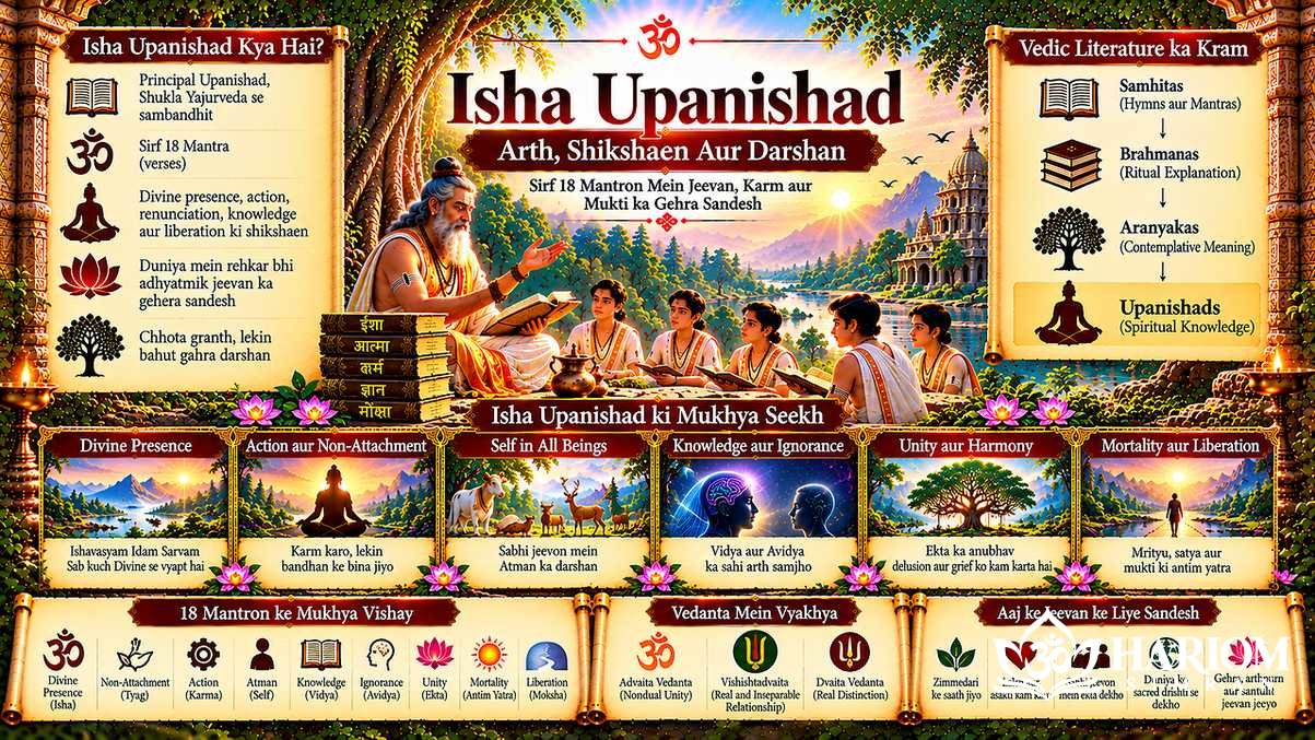 Isha Upanishad: Arth, Shikshaen Aur Darshan