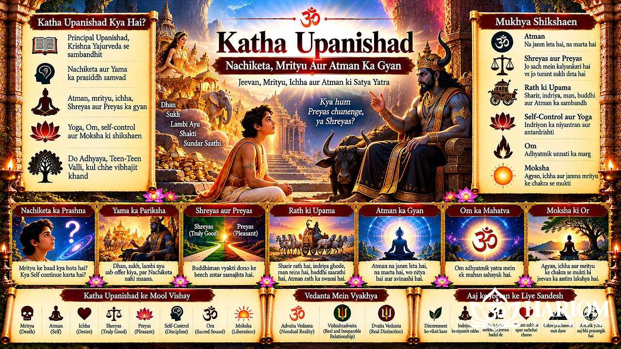 Katha Upanishad: Nachiketa, Mrityu Aur Atman Ka Gyan