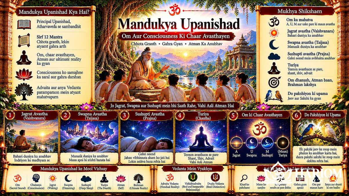 Mandukya Upanishad: Om and Four States