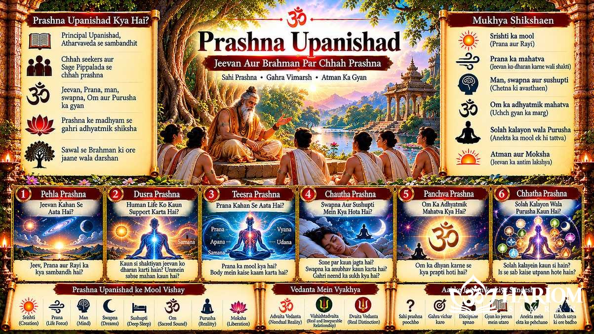 Prashna Upanishad: Jeevan Aur Brahman Par Chhah Prashna